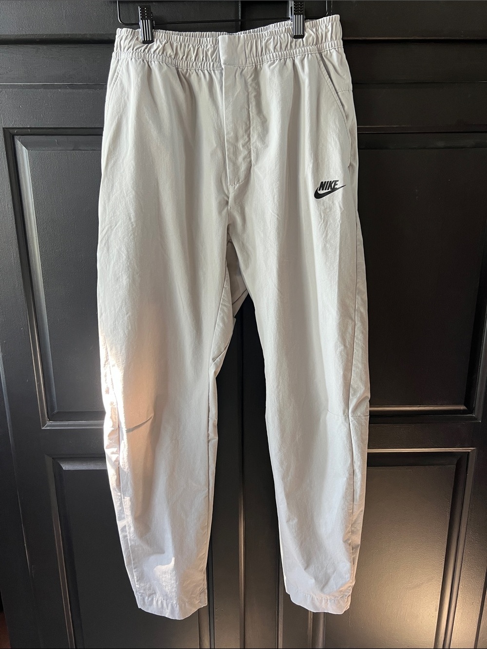 Nike Track Pant Running zipper With Tie Waist Medium